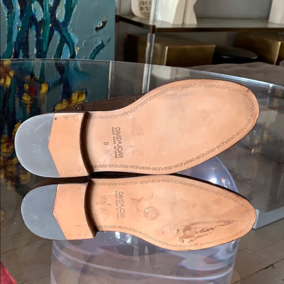 David & Joan Oxford Boots Hand Made in Italy sz 8 - Picture 6 of 8